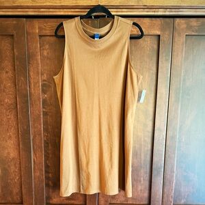Old Navy Sleeveless Mini Dress in Brown
